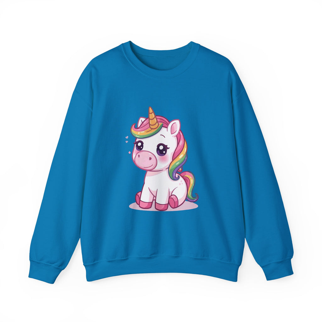 Magical Morning Plush Unicorn Crewneck Sweatshirt