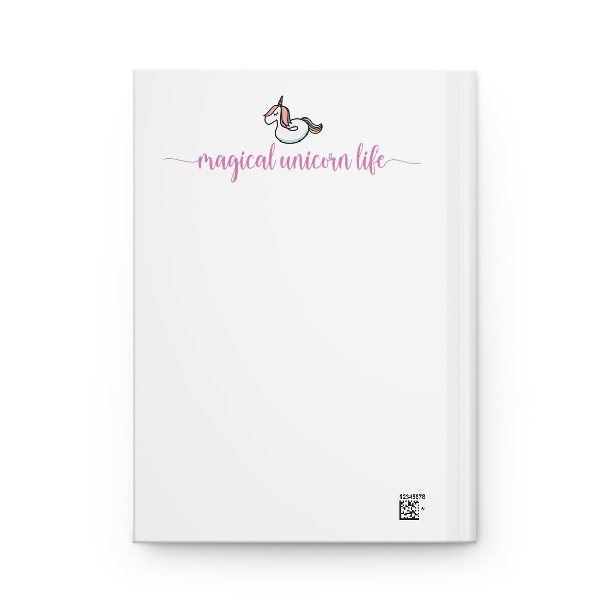 Pure Magic Kawaii Unicorn Hardcover Journal — Cute Rainbow Unicorn Notebook for Kids & Teens
