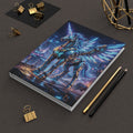 Celestial Tech: Cybernetic Cosmic Winged Unicorn Journal
