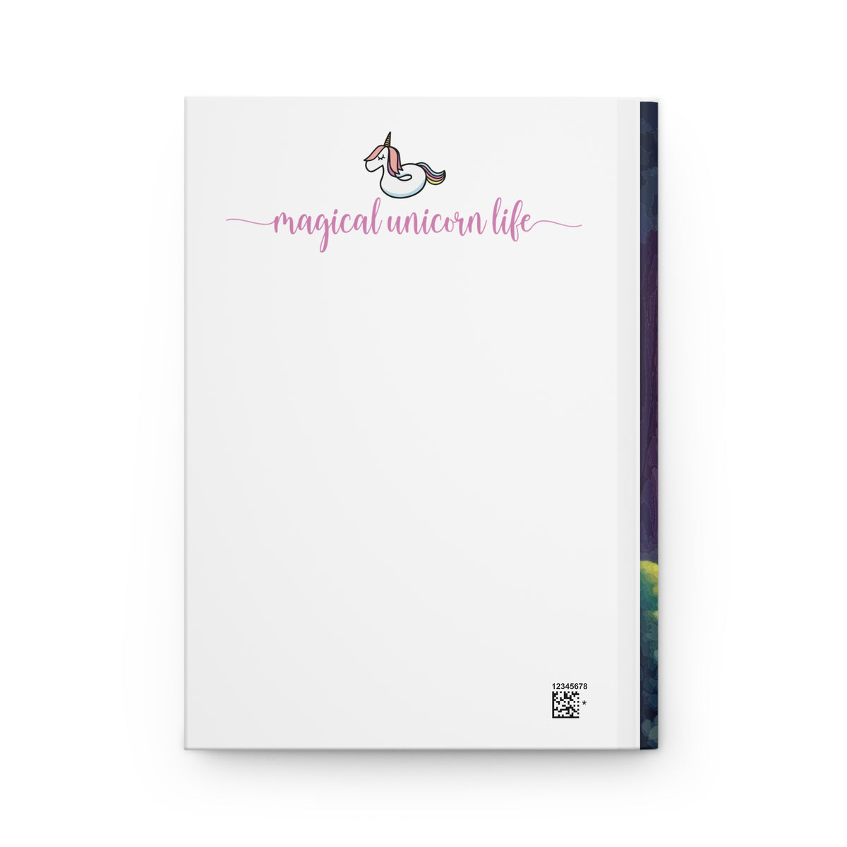 Starry Swing Kawaii Unicorn Journal