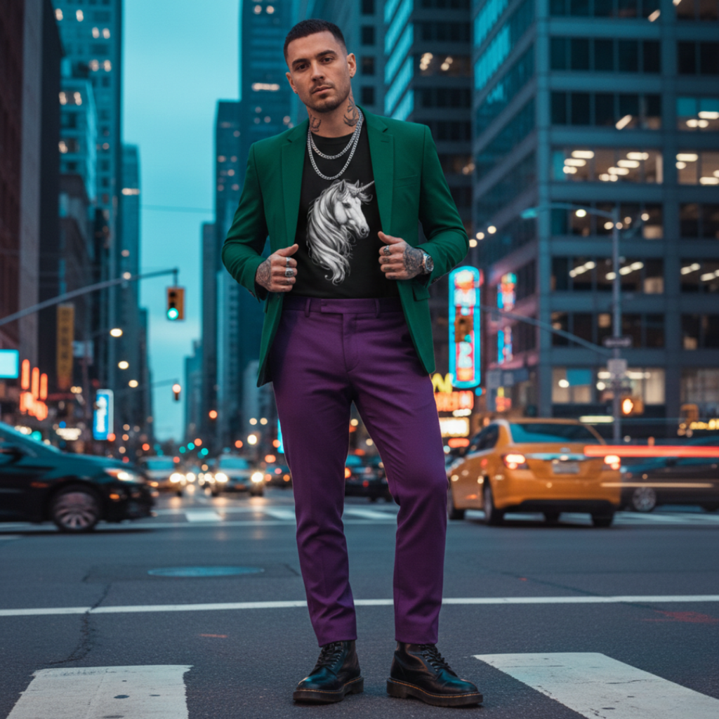 Midnight Muse Unicorn Sketch Tee