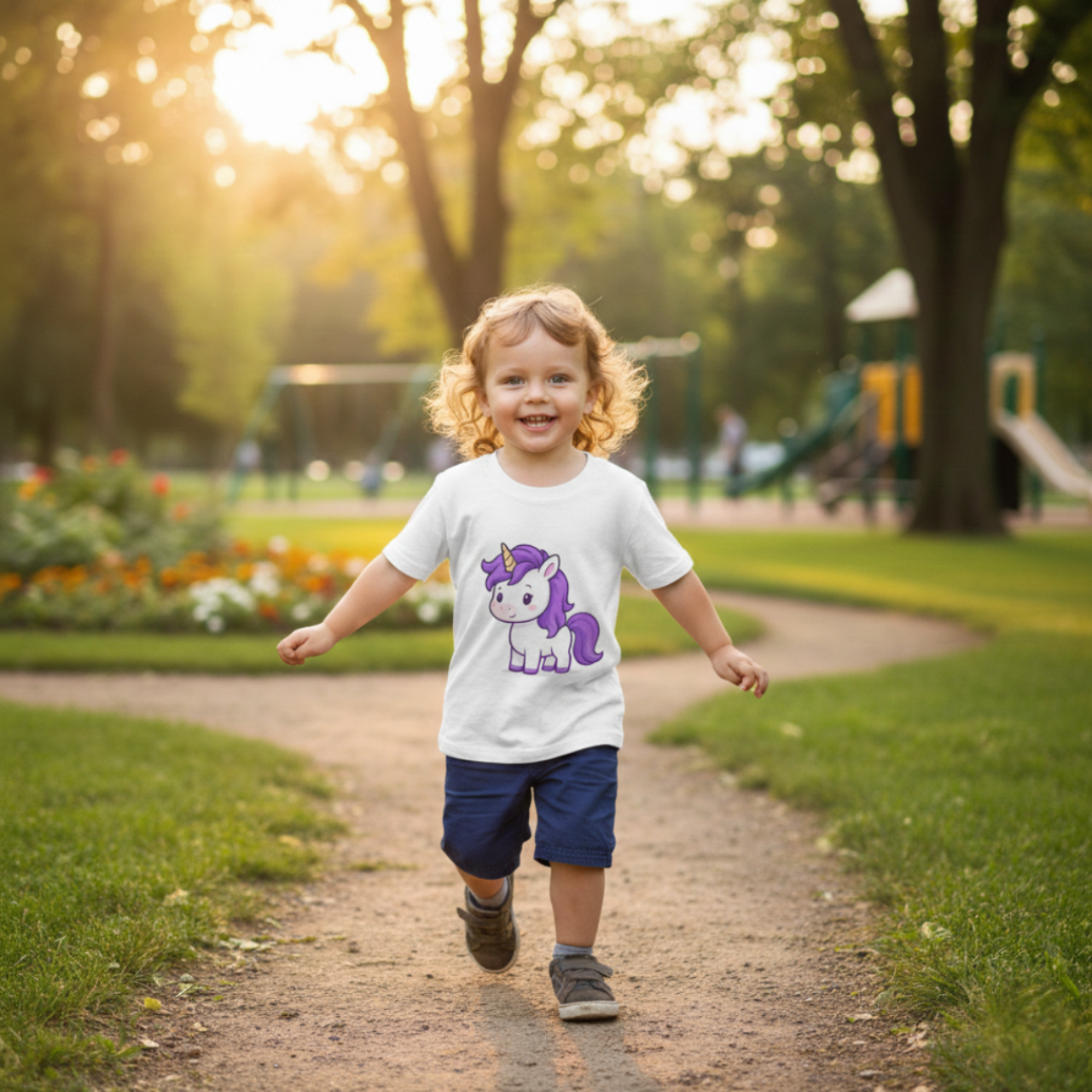Lavender Dreams Kids’ Unicorn Tee
