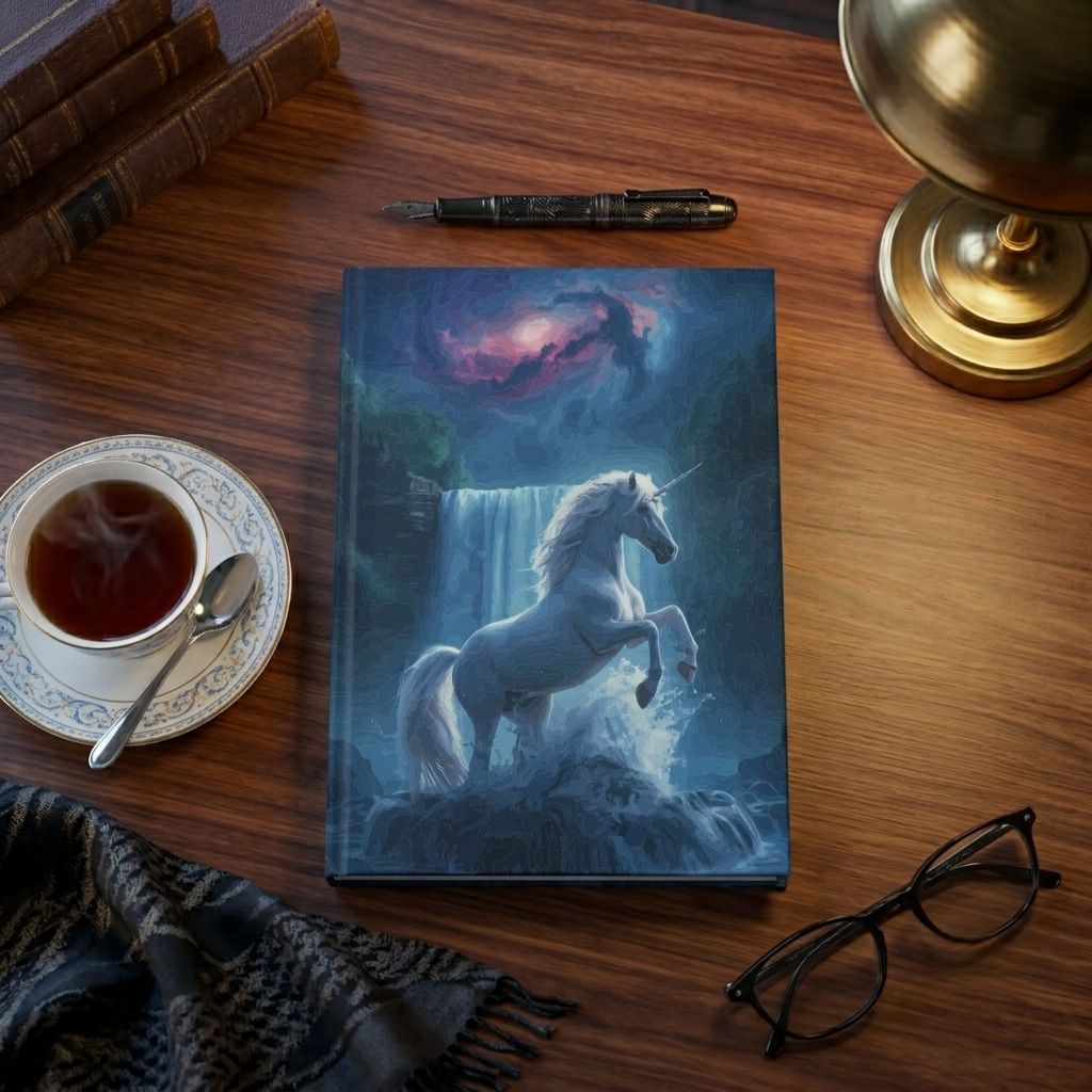Celestial Falls Unicorn Dream Journal