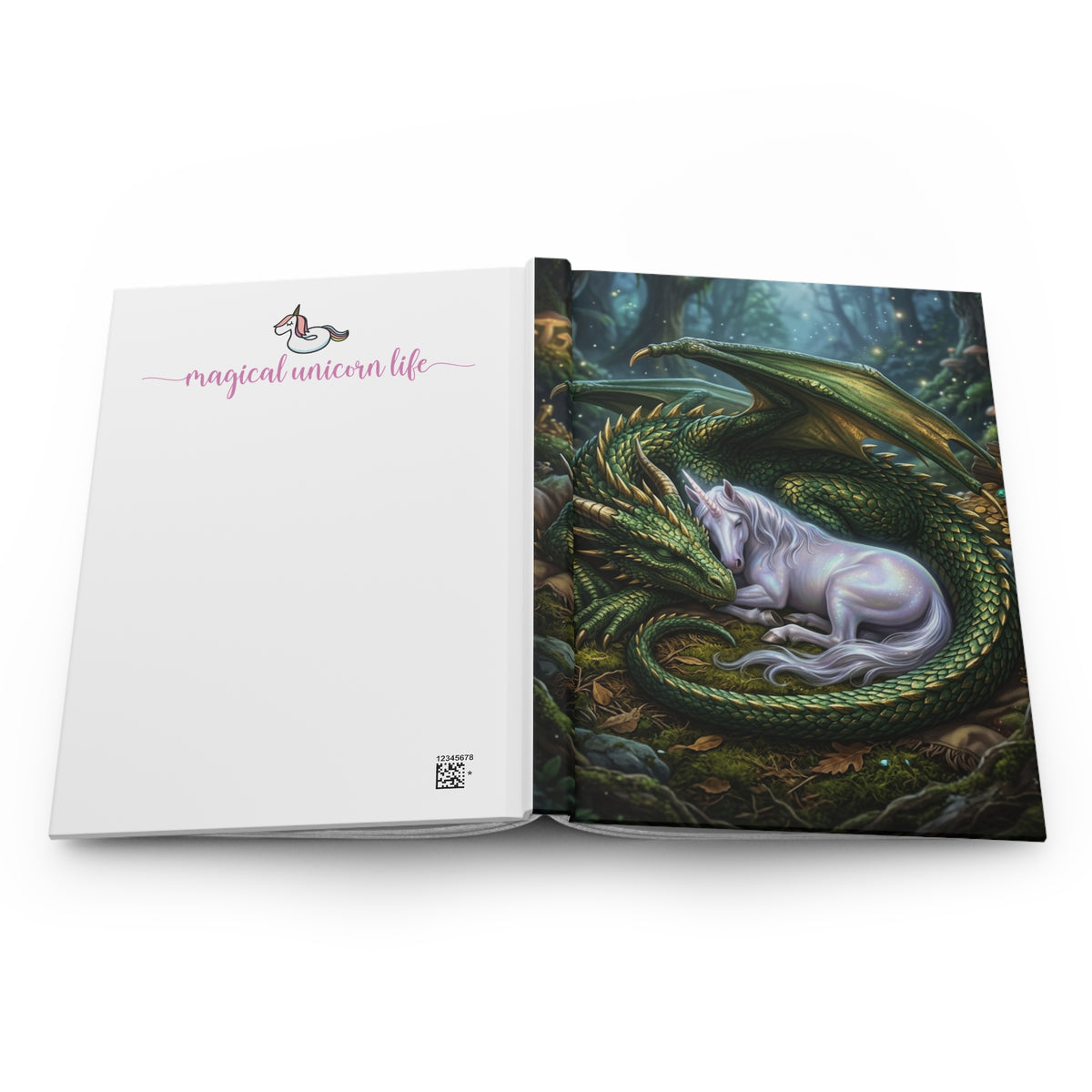 Mystic Bond Hardcover Journal — Fantasy Notebook for Writers, Dreamers & Gift Giving