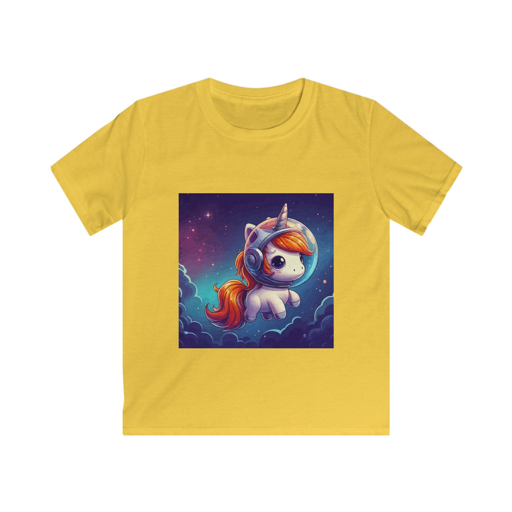 Kids Space Explorer Astronaut Unicorn Tee