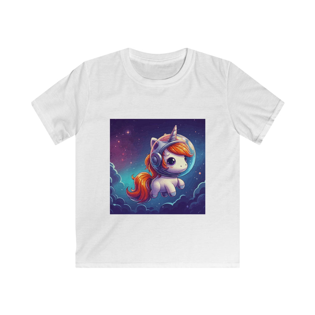 Kids Space Explorer Astronaut Unicorn Tee