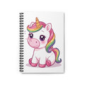 Pure Magic Kawaii Unicorn Spiral Journal