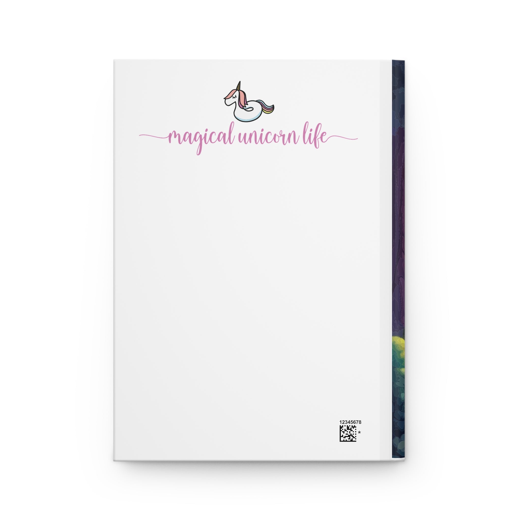 Starry Swing Kawaii Unicorn Journal