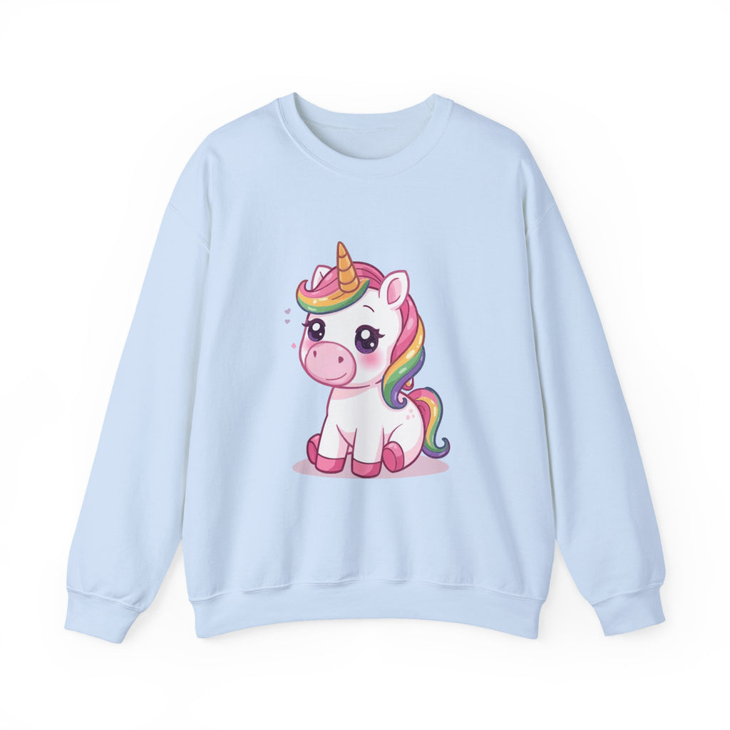 Magical Morning Plush Unicorn Crewneck Sweatshirt