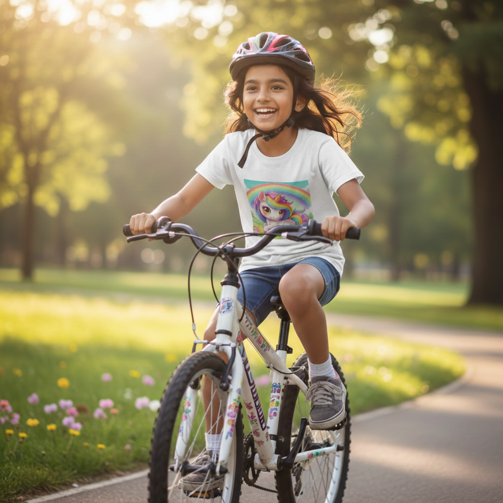 Magical Meadow Kids’ Unicorn Tee